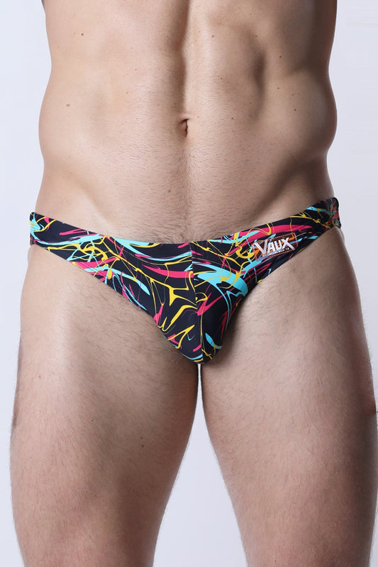 Black Multi Splatter