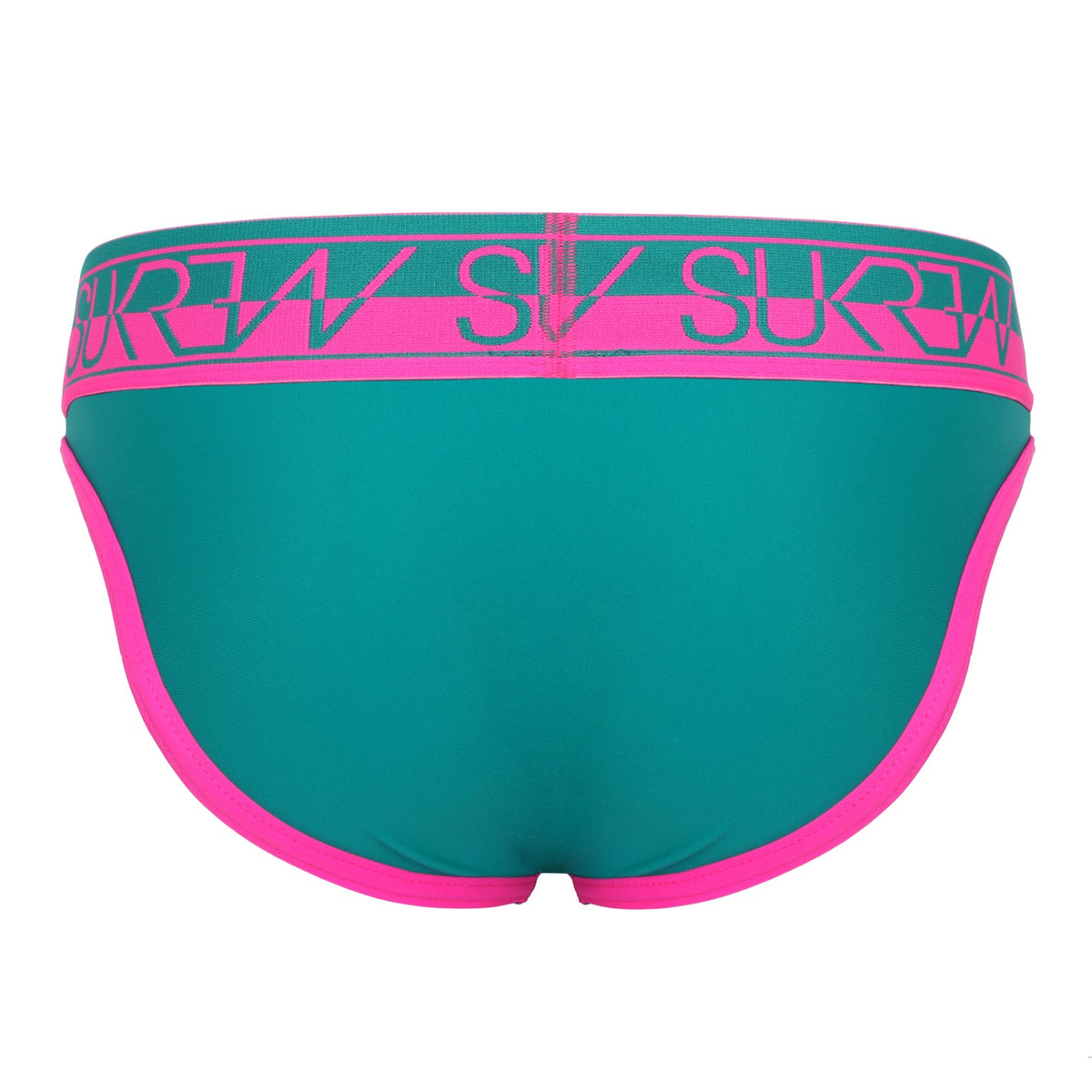 Classic Brief - Green/Pink