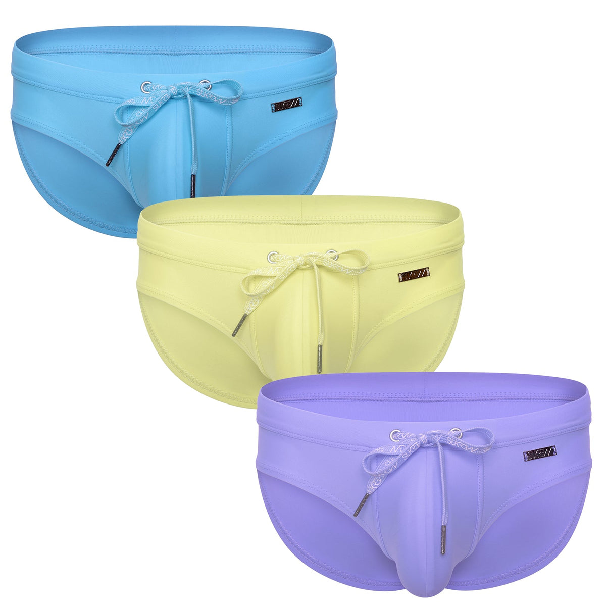 Torrent Swim Brief Multipack - Lemon Sorbet, Blueberry Milkshake & Ice Blue