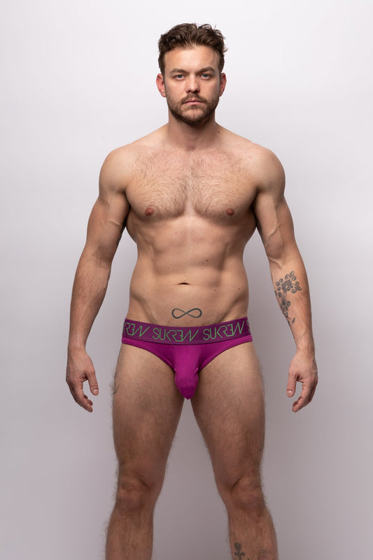Classic Brief Multipack - Verdant Green & Deep Purple
