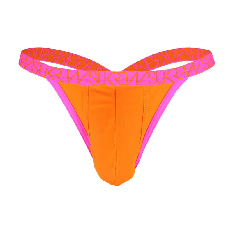 Sukrew Bubble Thong - Orange/Pink