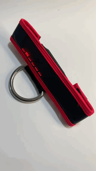 BREEDWELL MARQUEE CENTER STRAP - RED