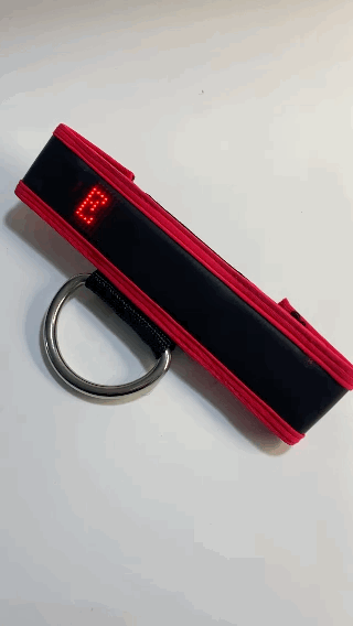 BREEDWELL MARQUEE CENTER STRAP - RED