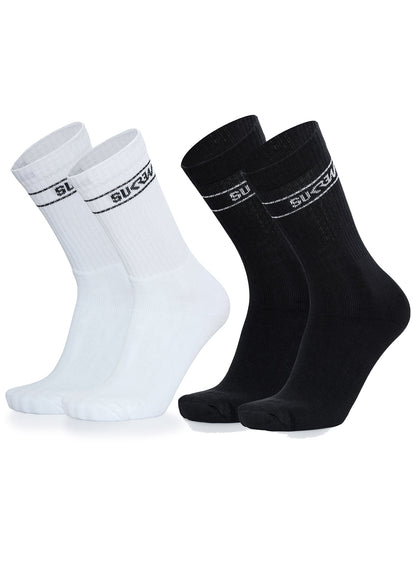 Socks 2 Pack - Black & White
