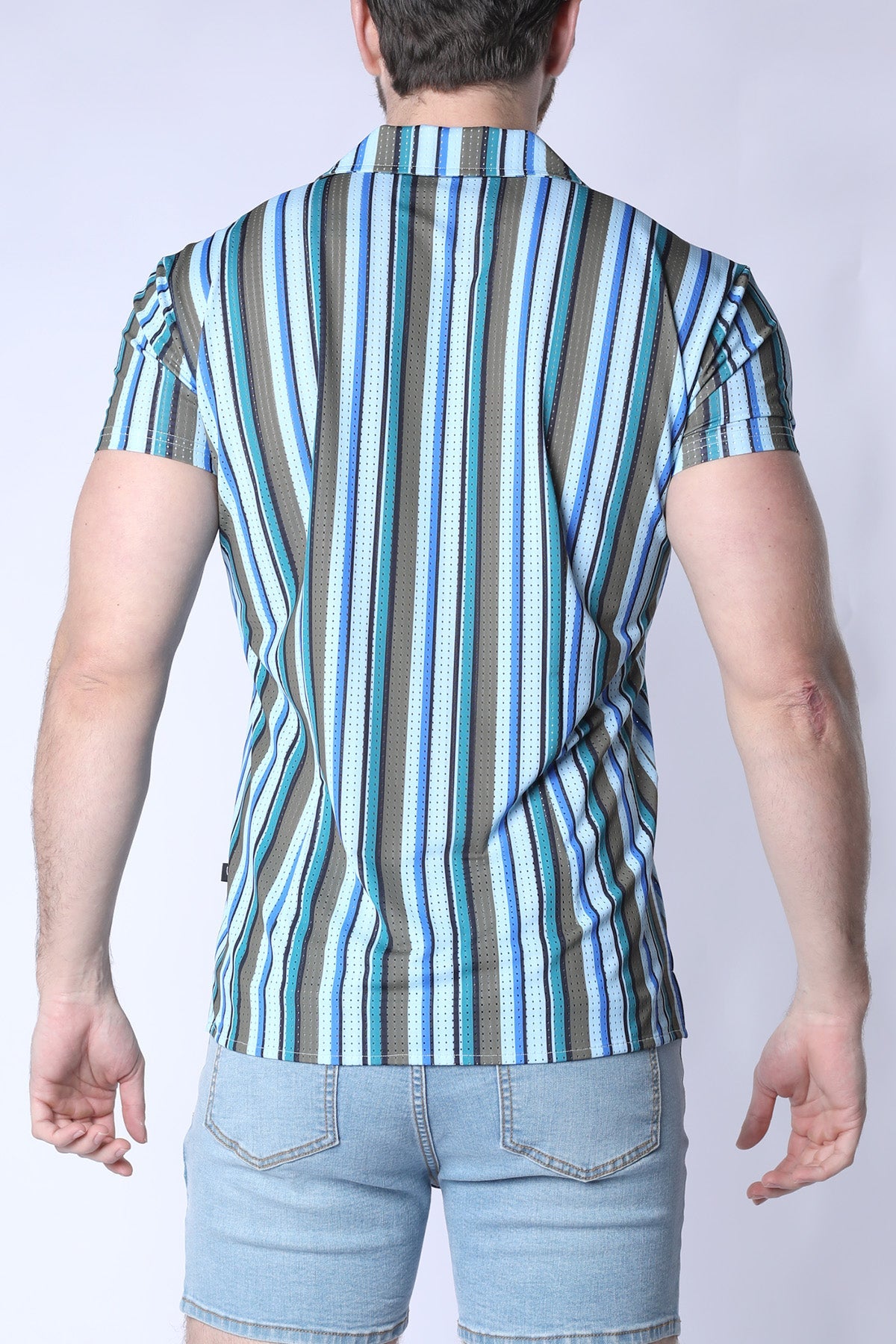 blue stripe