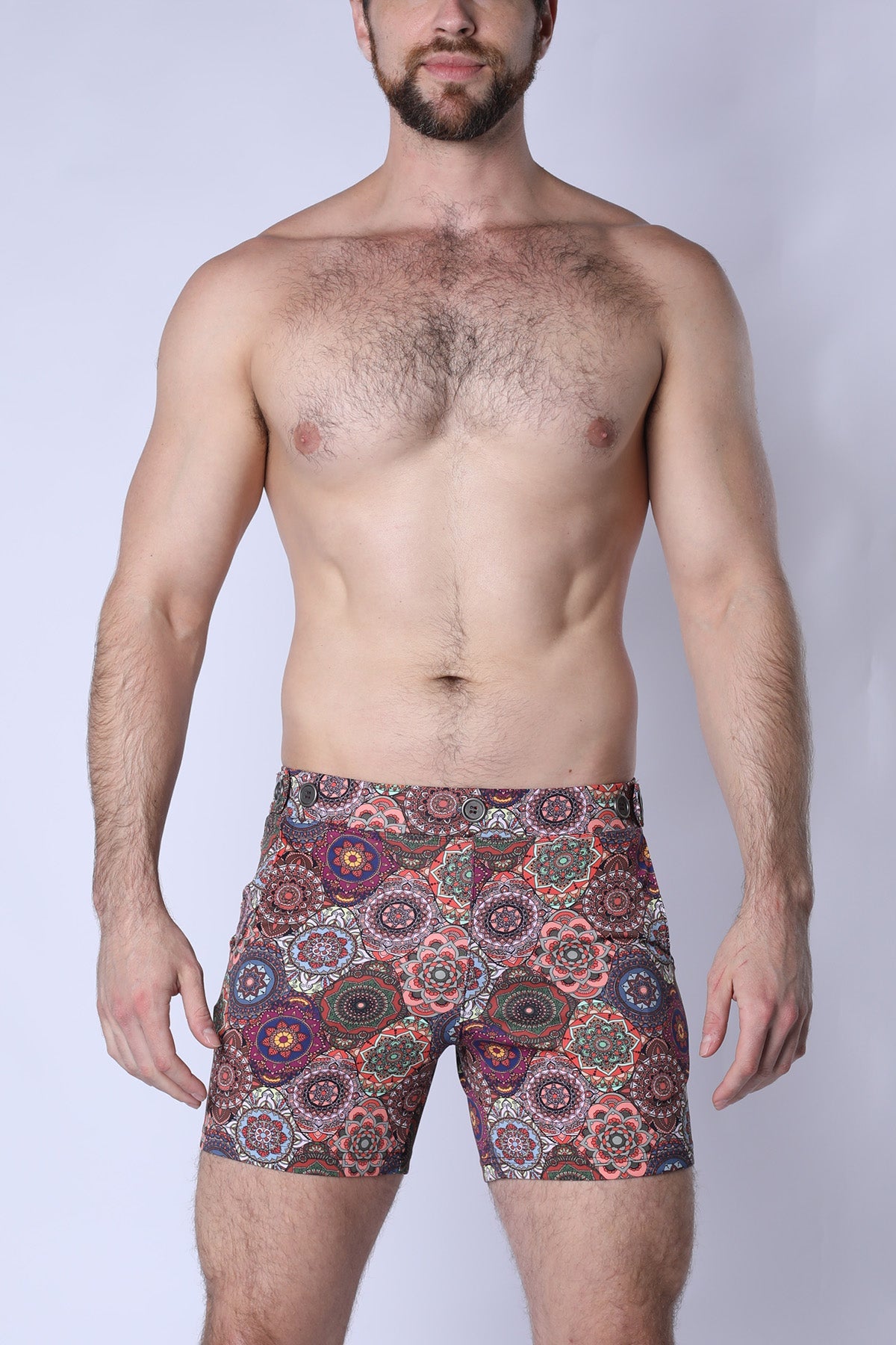 burgundy paisley