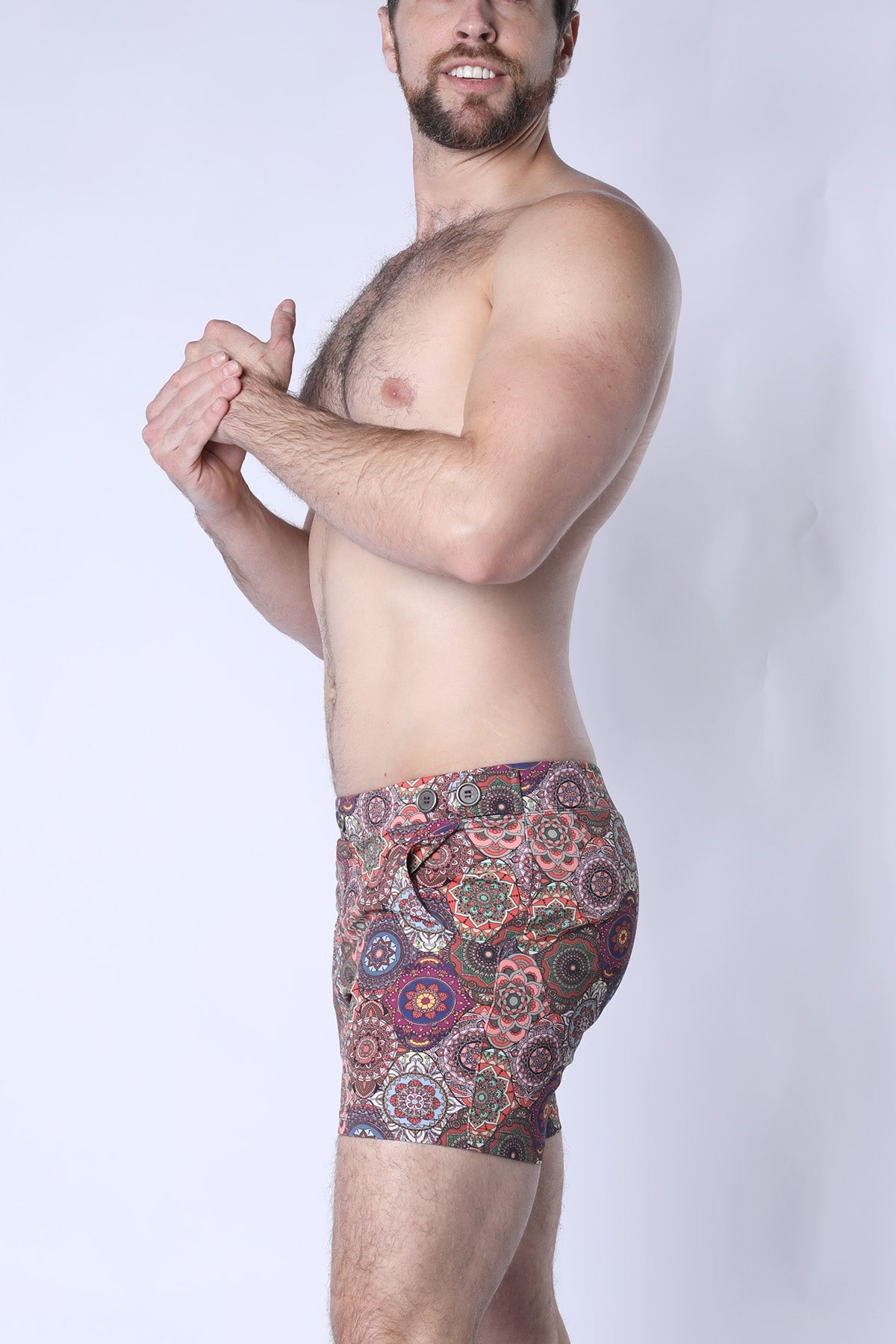 burgundy paisley