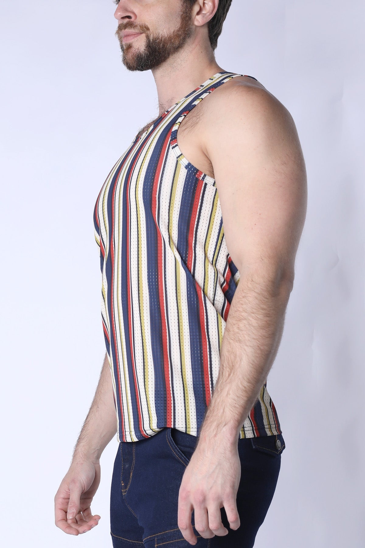 tan stripe