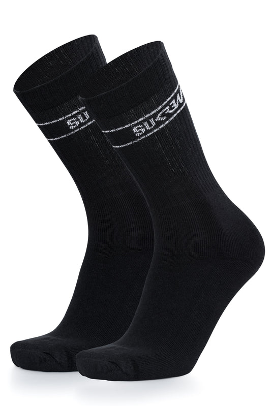 Socks 2 Pack - Black & White