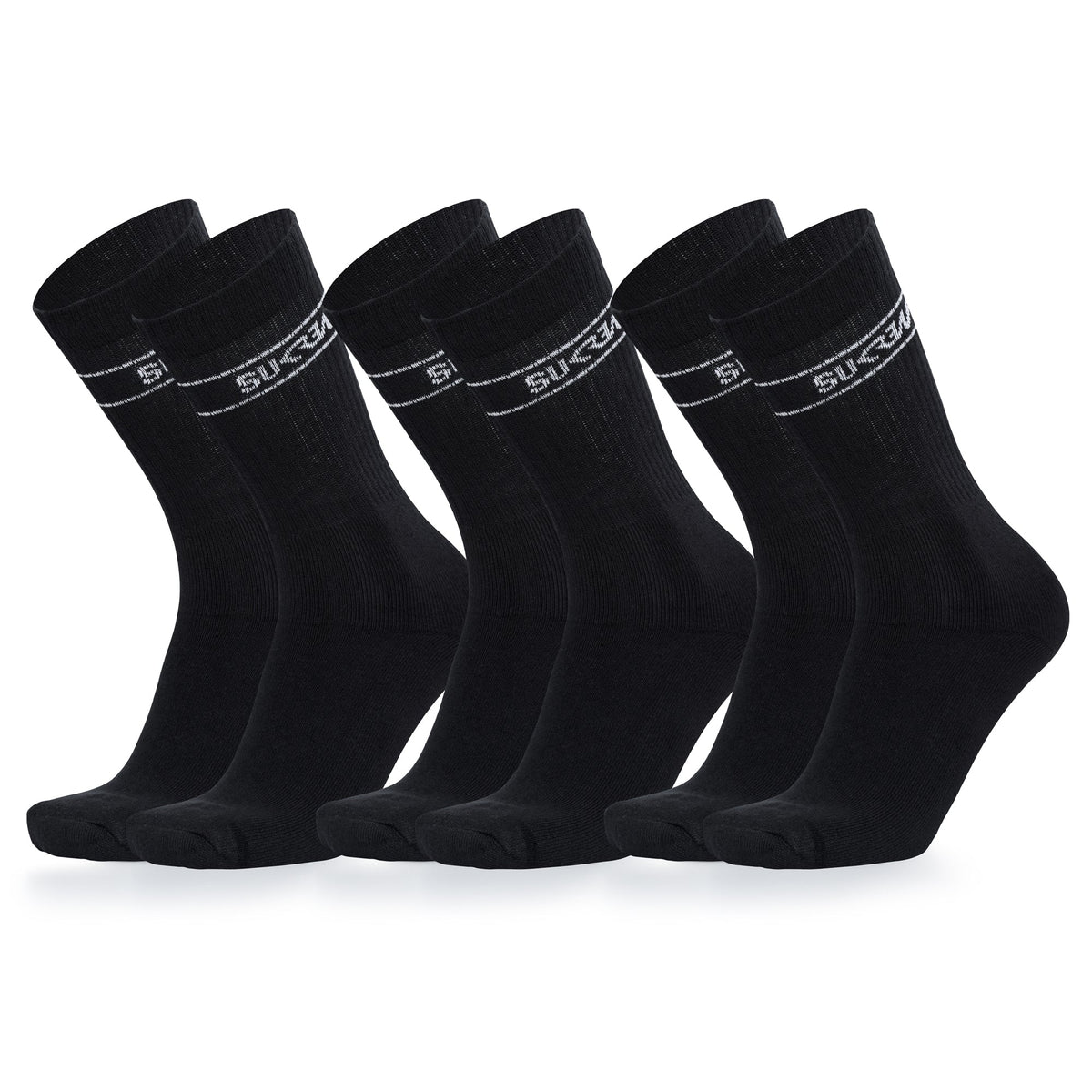 Socks 3 Pack - Black