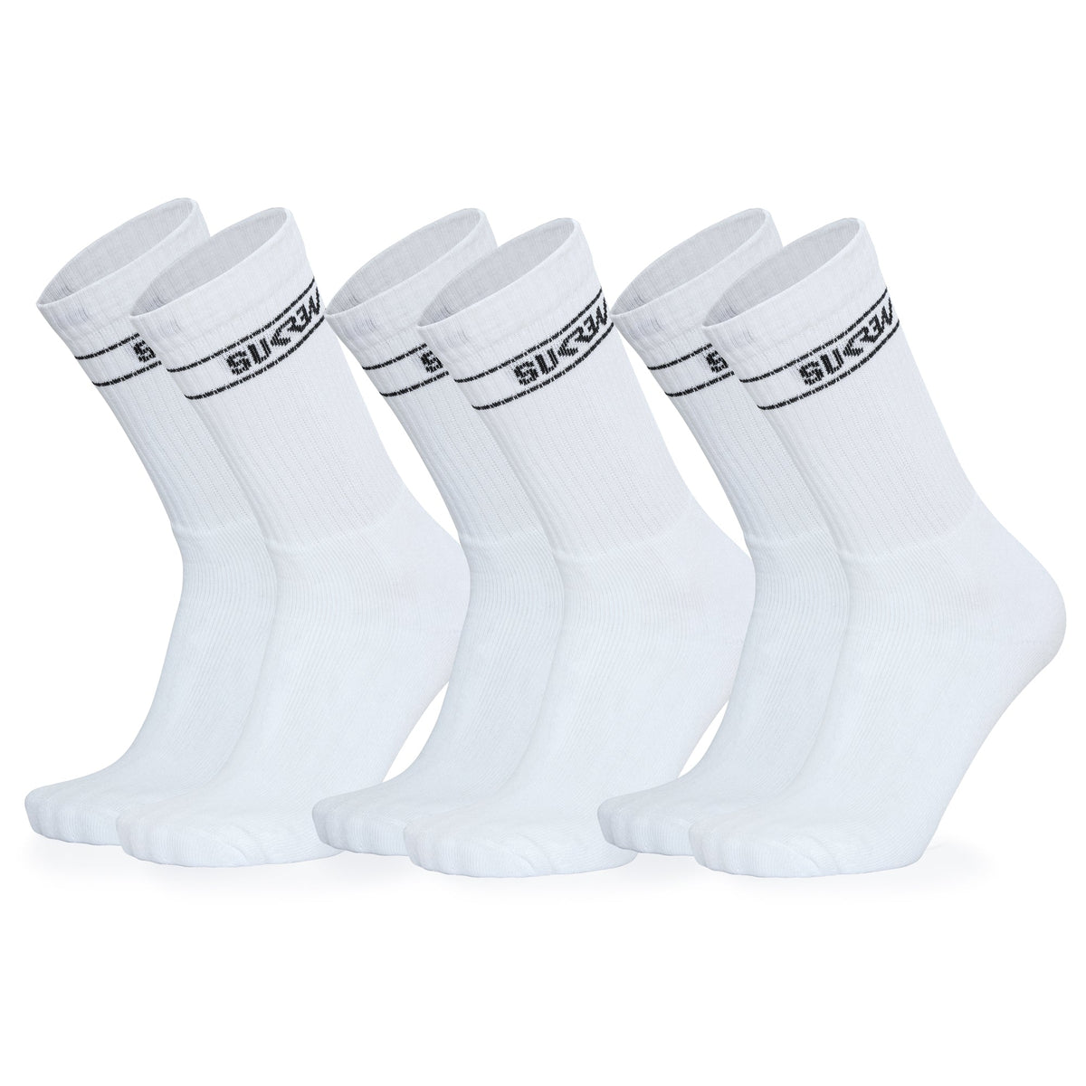 Socks 3 Pack - White