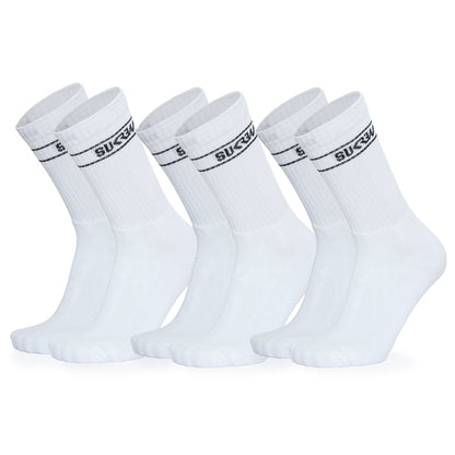 Socks 3 Pack - White