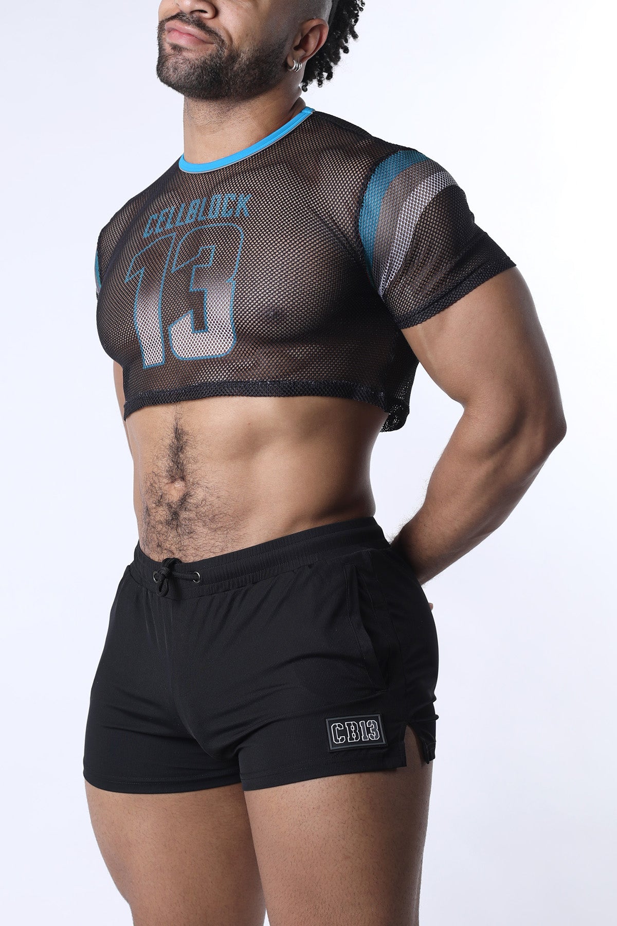 Chain Reaction Mesh Crop Top **FINAL SALE**
