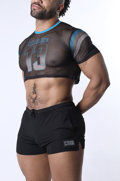 Chain Reaction Mesh Crop Top **FINAL SALE**