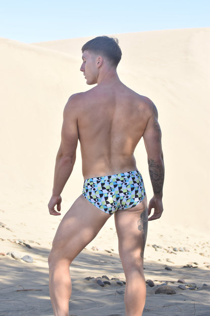 Torrent Swim Brief - Retro Lime