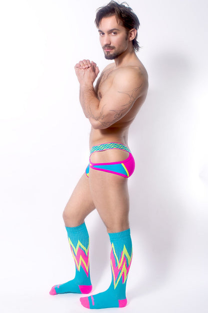 Prismatik Brief | PINK/YELLOW/BLUE