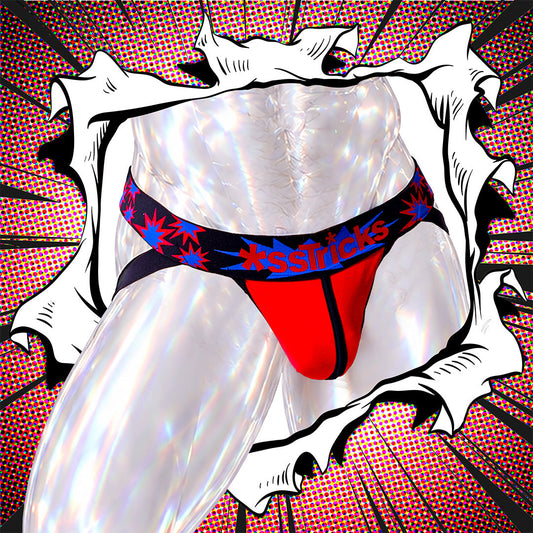 Kaboom Jock | RED/BLUE/BLACK