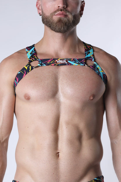 Black Multi Splatter