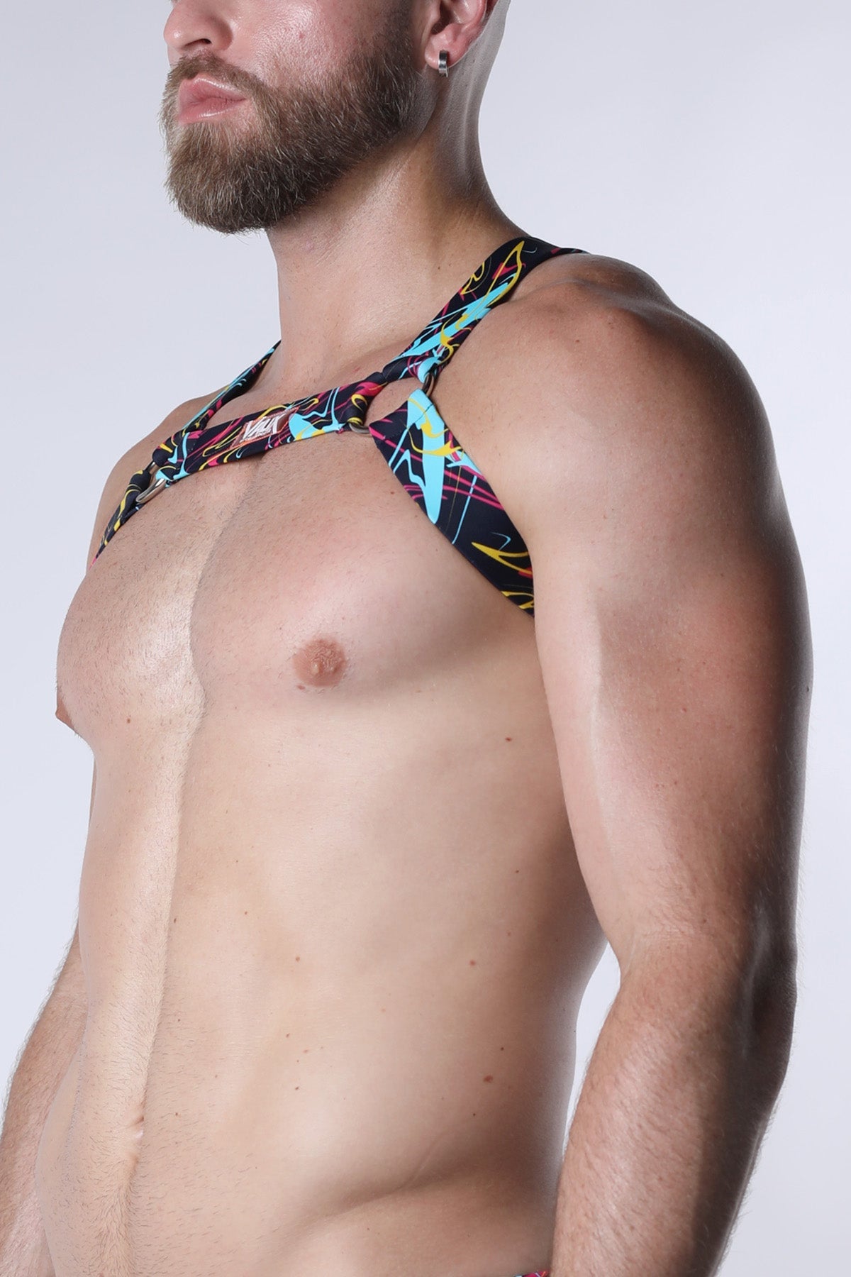 Black Multi Splatter