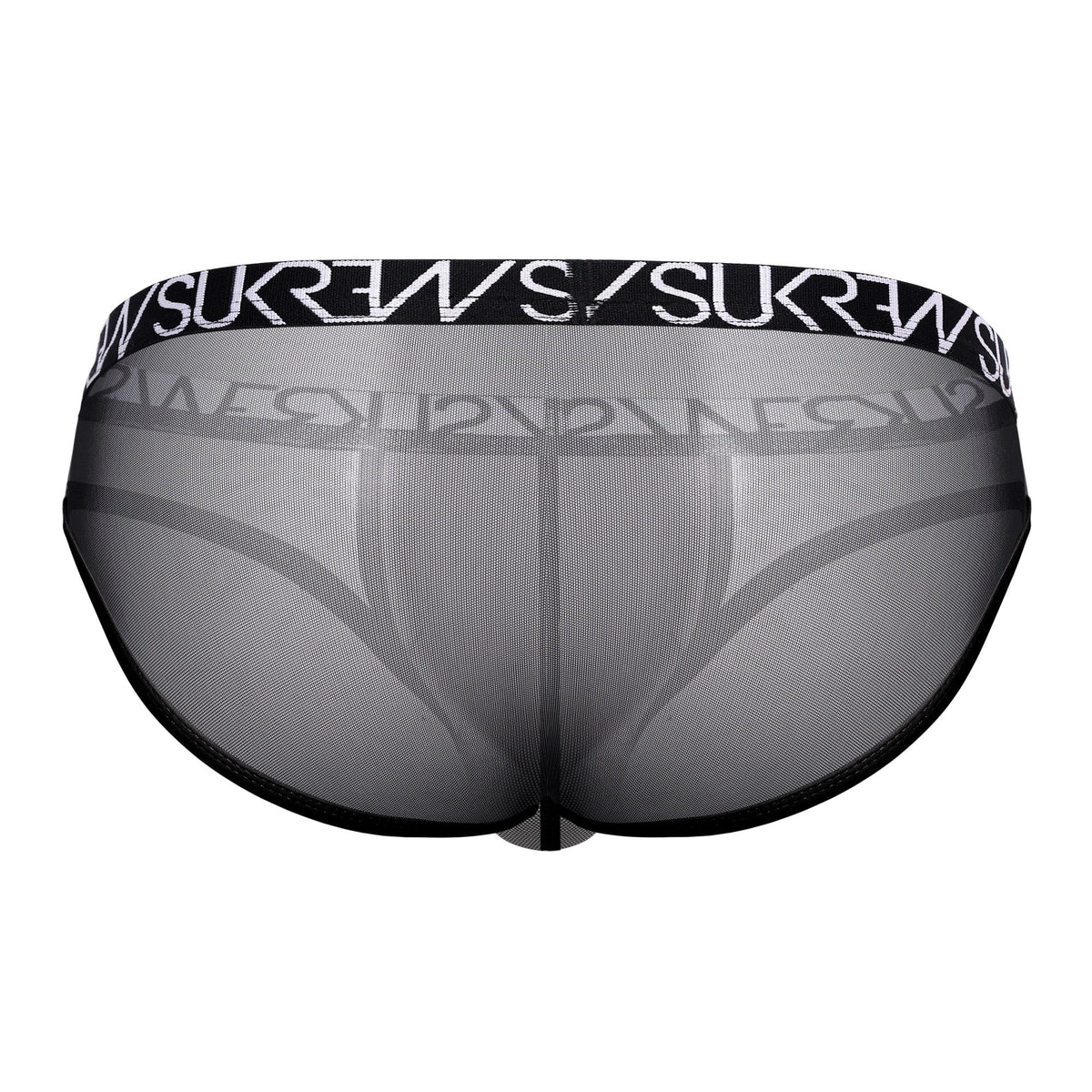 Sheer Low-Rise Brief - Underground Black