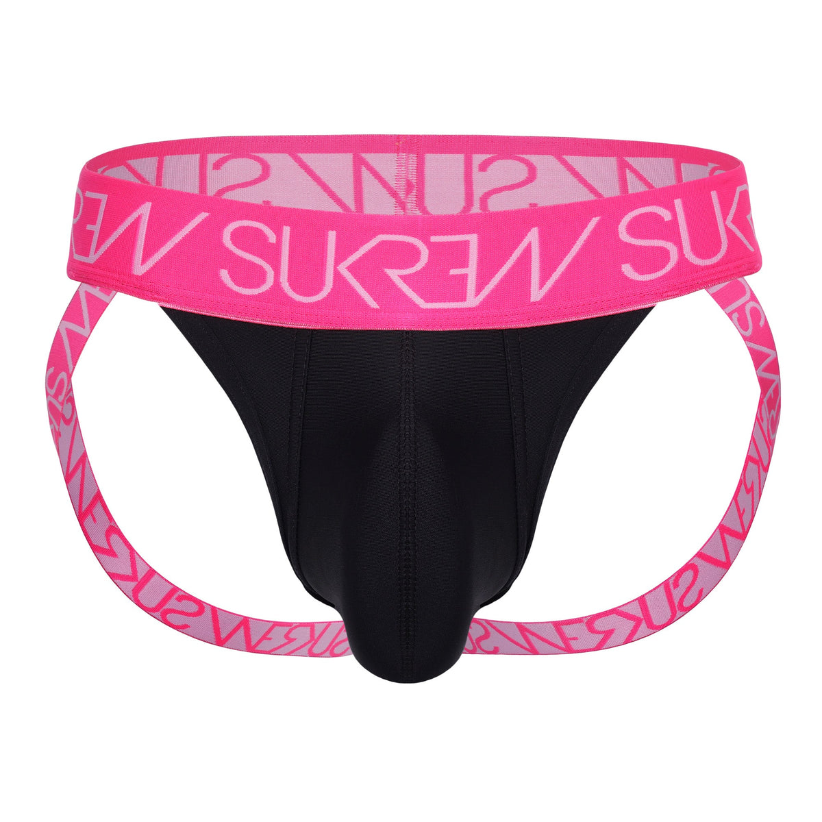 Jockstrap - Underground Black/Electric Pink