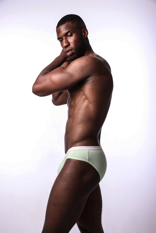 Low-rise Brief - Apple Green