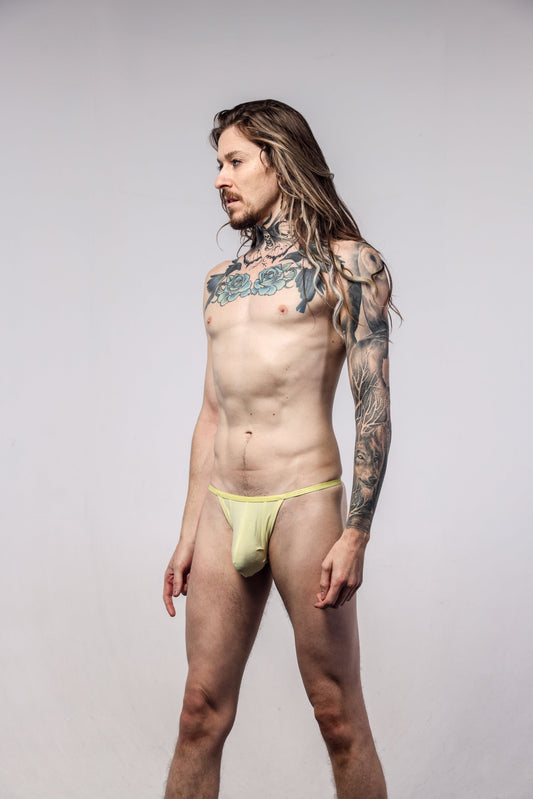 G-String Multipack - Pale Magenta, Blonde Yellow & Studio Grey