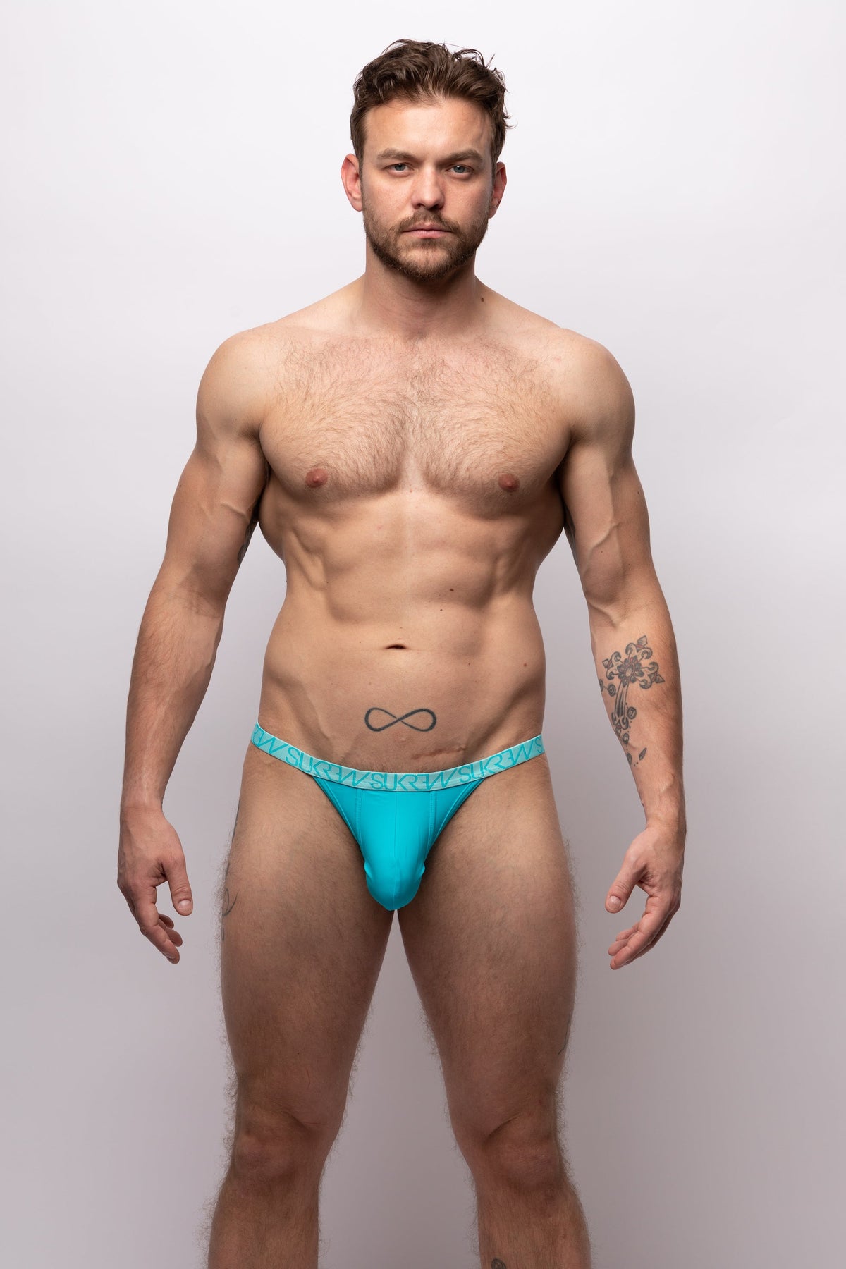 Bubble Thong Multipack - Deep Coral & Scuba Blue