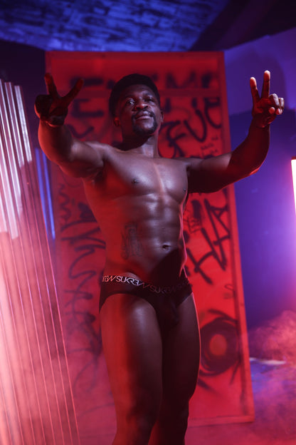 Sheer Low-Rise Brief Multipack - Underground Black, Electric Pink & Acid Yellow