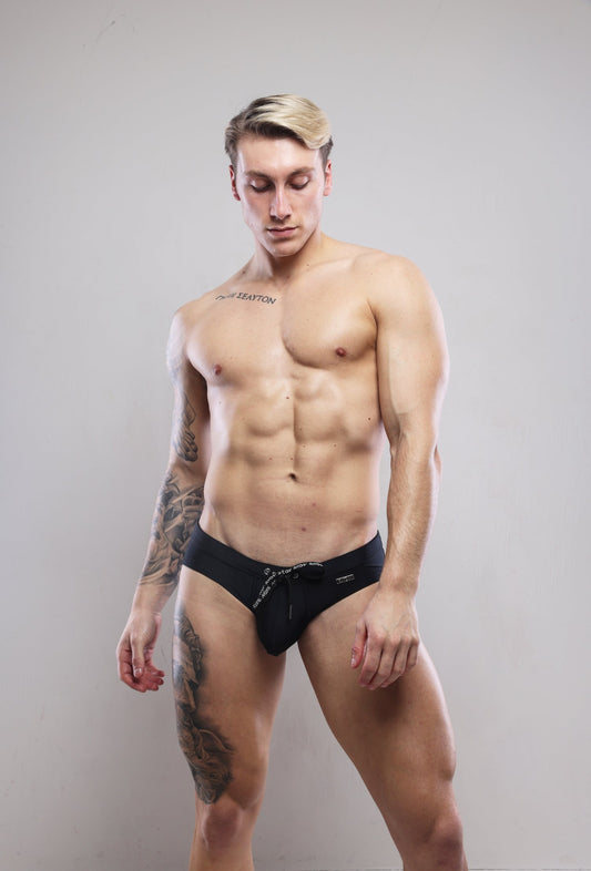 Torrent Swim Brief - Jet Black