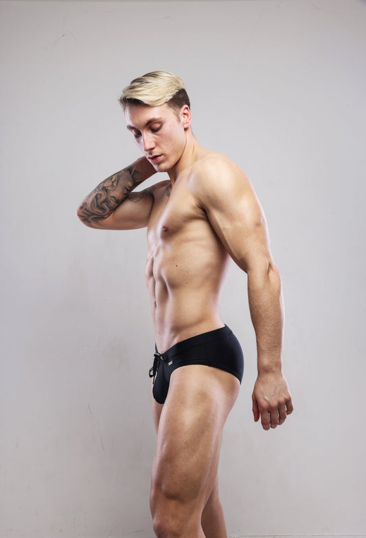 Torrent Swim Brief - Jet Black
