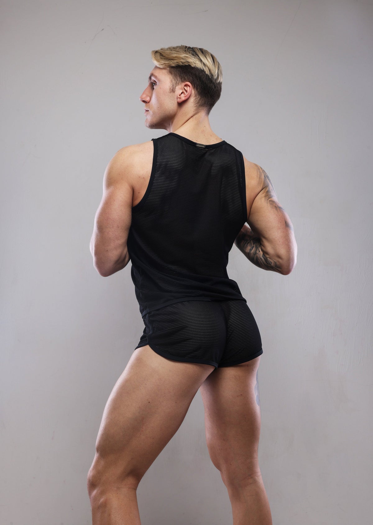 Net Vest - Nightlife Black