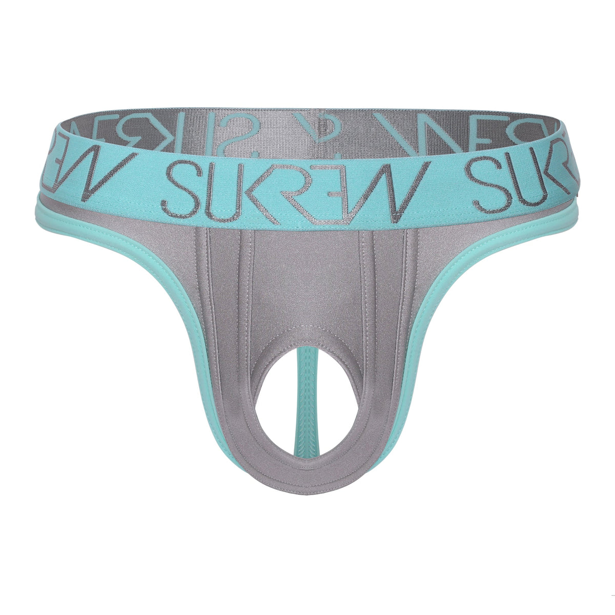 U-Style Classic Thong - Silver Sparkle