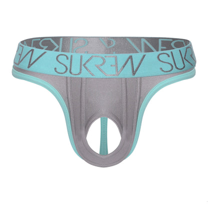 U-Style Classic Thong - Silver Sparkle
