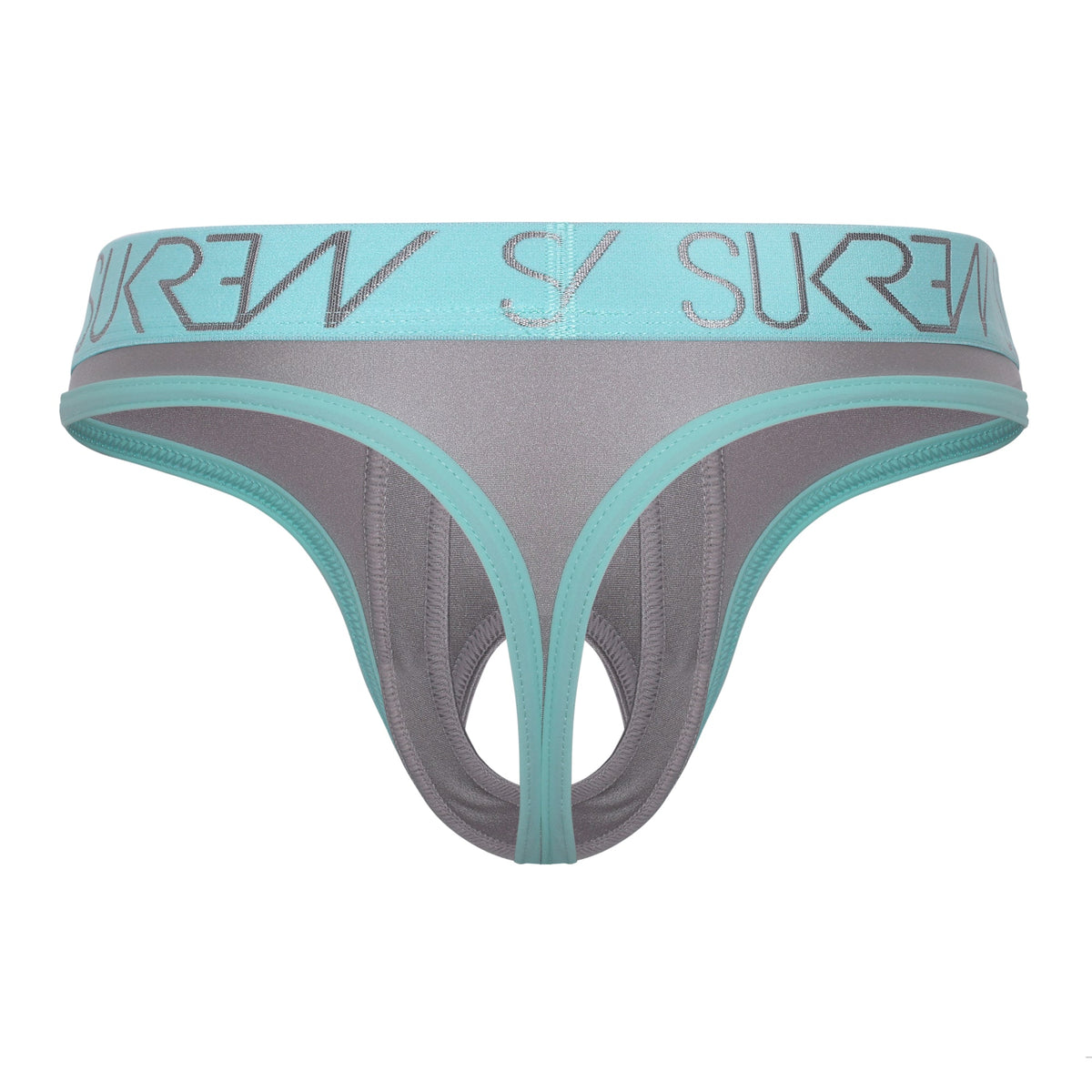 U-Style Classic Thong - Silver Sparkle
