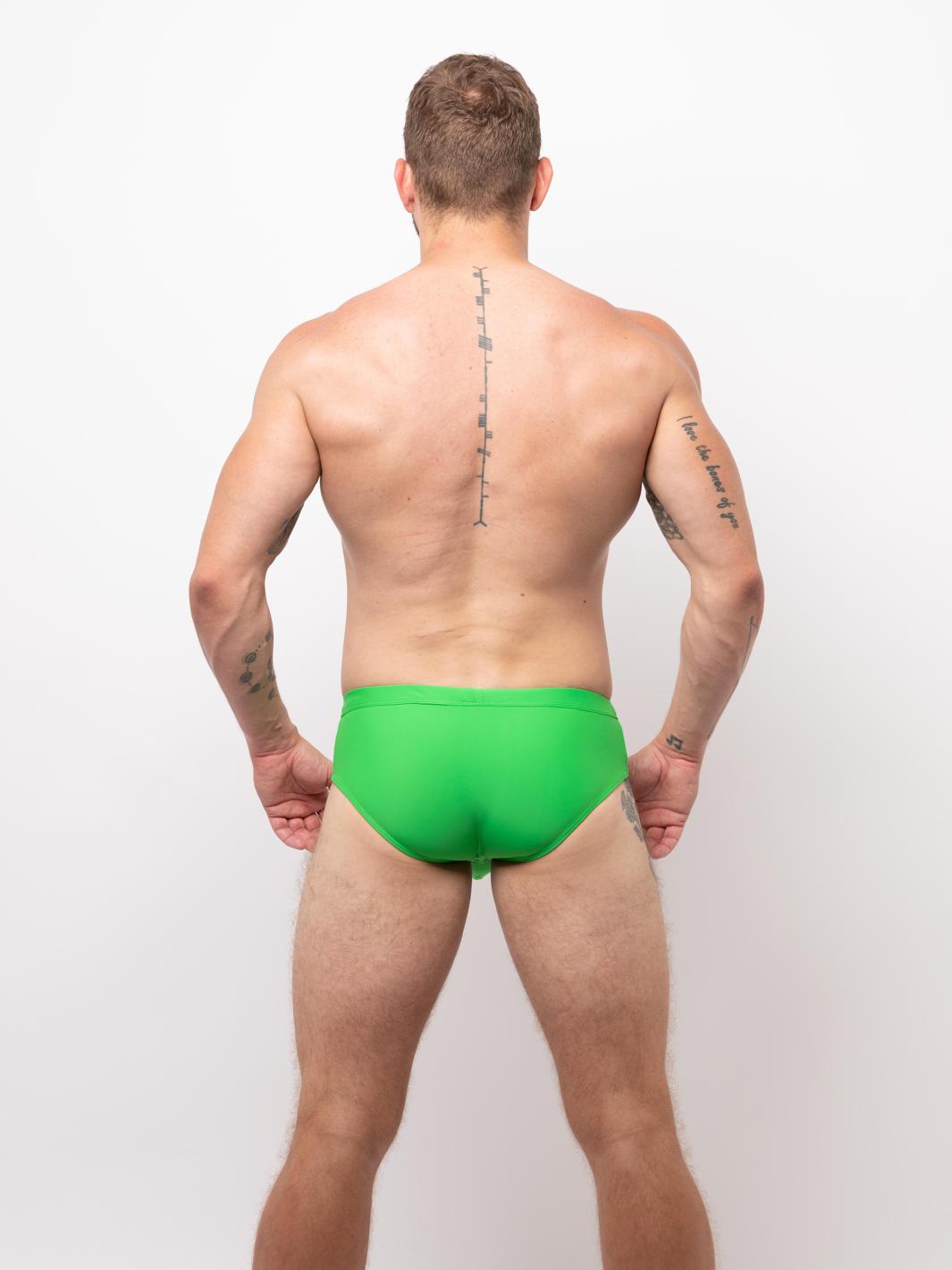 Torrent Swim Brief - Green