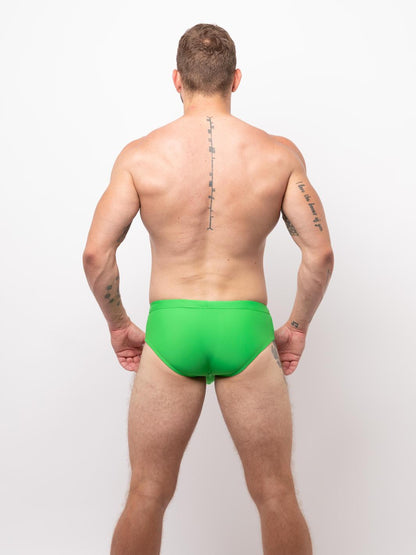 Torrent Swim Brief - Green