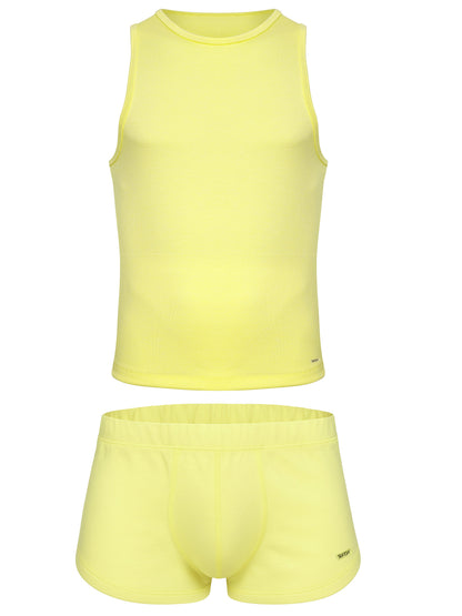 Vest & Shorts Multipack - Blonde Yellow