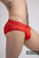 Maskulo Mesh Briefs with Microfiber