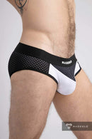 Maskulo Mesh Briefs with 2-layer Pouch