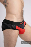 Maskulo Mesh Briefs with 2-layer Pouch
