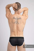 Maskulo Printed Mesh Briefs