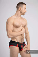Maskulo Printed Mesh Briefs