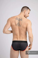 Maskulo Printed Mesh Briefs