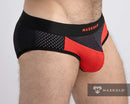 Maskulo Mesh Briefs with 2-layer Pouch