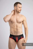 Maskulo Printed Mesh Briefs