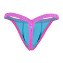 Sukrew Bubble Thong - Blue/Pink
