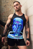 BREEDWELL ILLUMINATOR TANK TOP - BLUE ALIEN