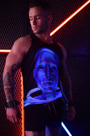 BREEDWELL ILLUMINATOR TANK TOP - BLUE ALIEN