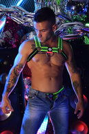 MAGNUM CIRCUIT HARNESS - NEON GREEN